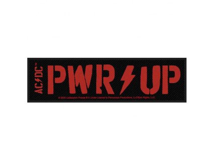 AC/DC - PWR-UP (STRIP PATCH) - NÁŠIVKA