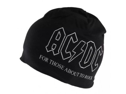 AC/DC - FOR THOSE ABOUT TO ROCK (BEANIE) - ČEPICE