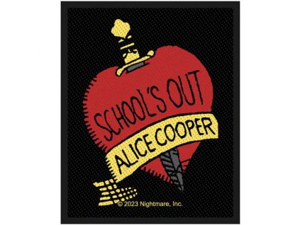 ALICE COOPER - SCHOOL&apos;S OUT - NÁŠIVKA