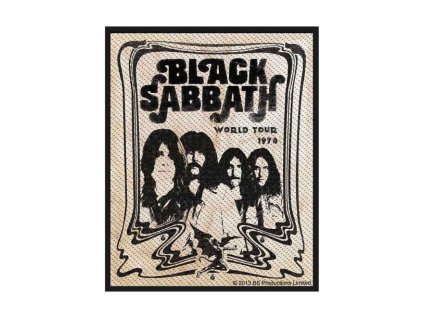 BLACK SABBATH - BAND (RETAIL PACK) - NÁŠIVKA