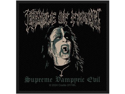 CRADLE OF FILTH - SUPREME VAMPYRIC EVIL - NÁŠIVKA