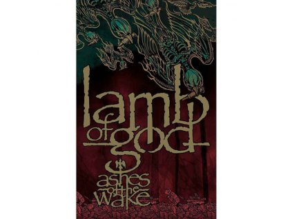 LAMB OF GOD - ASHES OF THE WAKE - TEXTILNÍ PLAKÁT