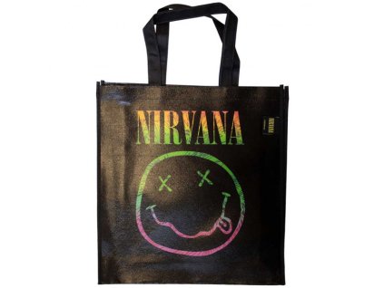 NIRVANA - SORBET RAY HAPPY FACE - PLÁTĚNÁ TAŠKA