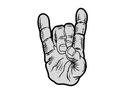 DEVIL HORNS - NÁŠIVKA