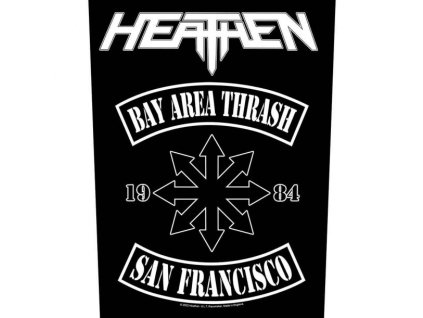 HEATHEN - BAY AREA THRASH (BACK) - NÁŠIVKA