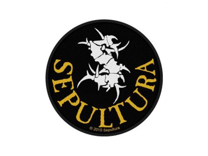 SEPULTURA - CIRCULAR LOGO - NÁŠIVKA