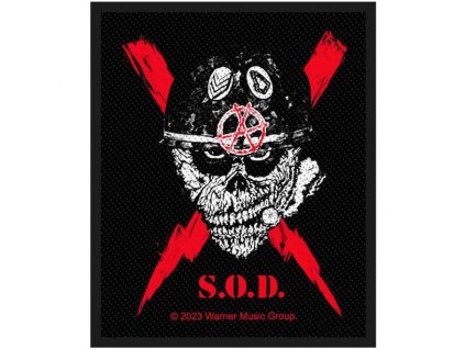 S.O.D. - SCRAWLED LIGHTNING - NÁŠIVKA