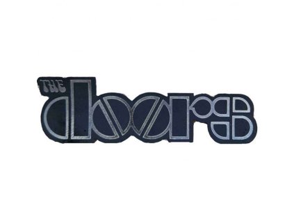 THE DOORS - CHROME LOGO - NÁŠIVKA