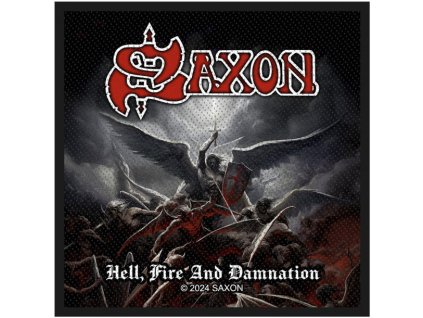 SAXON - HELL, FIRE & DAMNATION - NÁŠIVKA