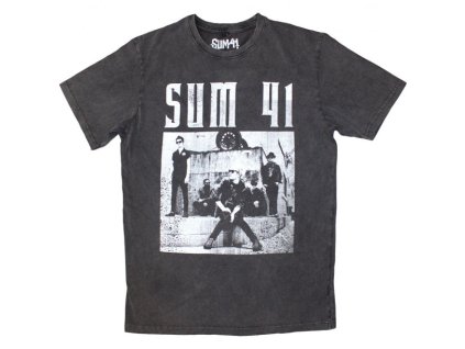 SUM 41 - BOX PHOTO (STONE WASH) - TRIKO