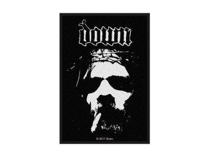 DOWN - LOGO/FACE - NÁŠIVKA