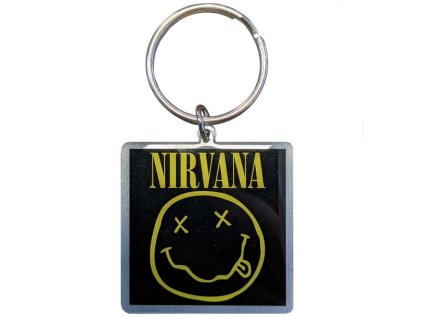 NIRVANA - HAPPY FACE PHOTO PRINT - PŘÍVĚSEK
