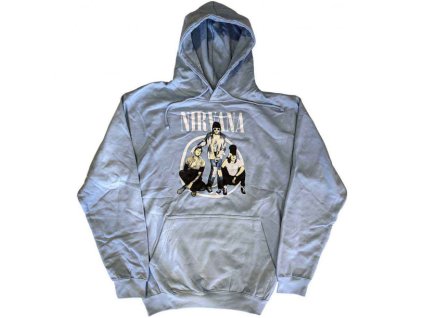 NIRVANA - TRAPPER HAT PHOTO (LIGHT BLUE) - MIKINA