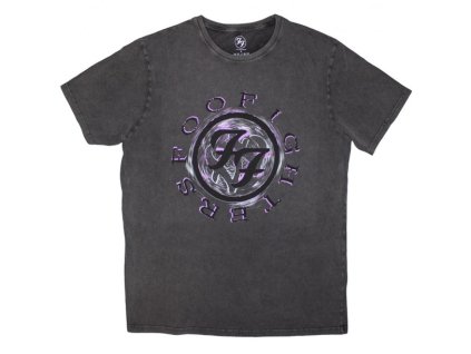 FOO FIGHTERS - WHEEL LOGO SHADOW (STONE WASH) - TRIKO