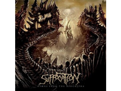 SUFFOCATION - HYMNS FROM THE APOCRYPHA (BROWN/WHITE SPLATTER) - LP
