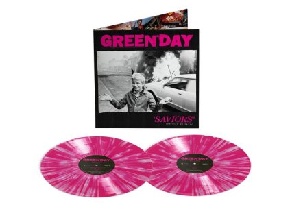 GREEN DAY - SAVIORS (EDITION DE LUXE) (PINK/WHITE VINYL) - 2LP