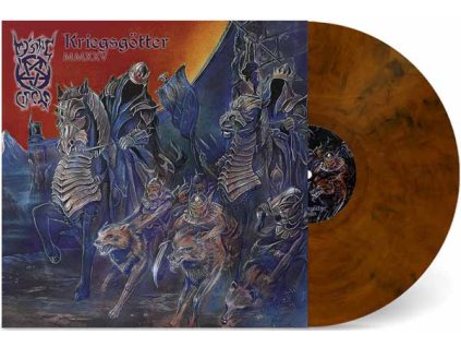 MYSTIC CIRCLE - KRIEGSGÖTTER MMXXV (DARK ORANGE MARBLED VINYL) - LP