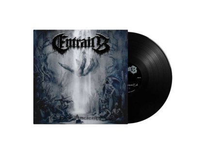 entrails grip of eternal evil black lp