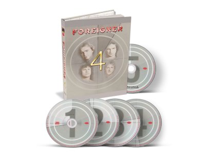 FOREIGNER - 4 (DELUXE EDITION) - 4CD/BRD