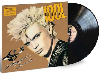 BILLY IDOL - WHIPLASH SMILE - LP