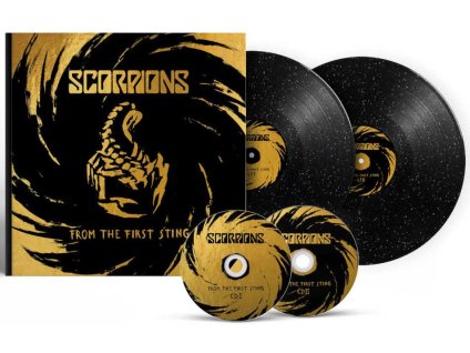 scorpions from the first sting bookpack open