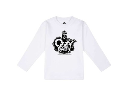 ozzy osbourne ozzy baby baby longsleeve weiss schwarz 56 62