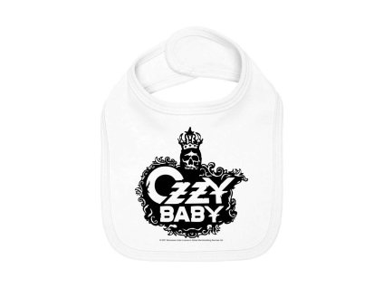 ozzy osbourne ozzy baby baby laetzchen weiss schwarz one size