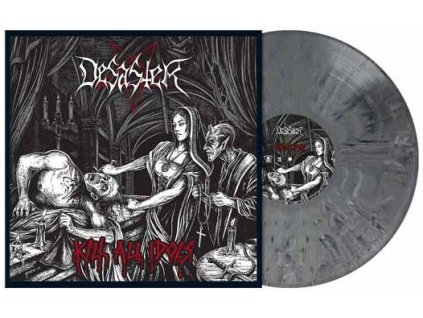 DESASTER - KILL ALL IDOLS (GREY MARBLED VINYL) - LP
