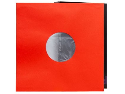 audio anatomy Vinyl Inner Sleeves red