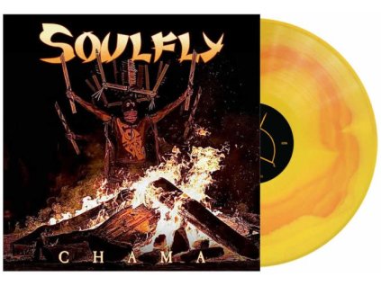 soulfly chama yellow orange corona lp