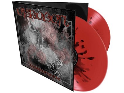 91732 eisregen krebskolonie red black splatter 2 lp vinyl napalm records