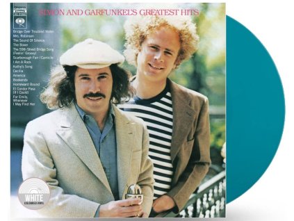 SIMON & GARFUNKEL - SIMON & GARFUNKEL GREATEST HITS (TURQUOISE VINYL) - LP
