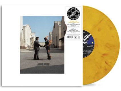 pink floyd wish you were here yellow flame lp