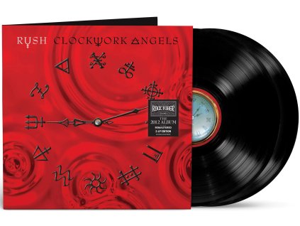 Rush Clockwork Angels 2LP Black Product Shot 1