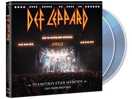 DEF LEPPARD - DIAMOND STARS HEROES (LIVE FROM SHEFFIELD) - 2CD