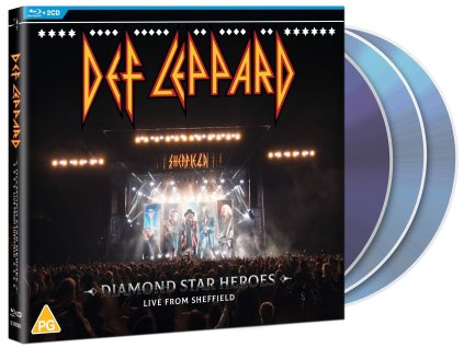 DEF LEPPARD - DIAMOND STARS HEROES (LIVE FROM SHEFFIELD) - 2CD/BRD