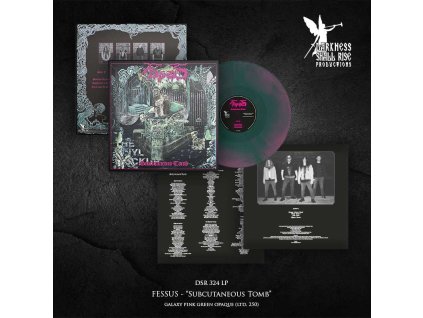 DSR 324 LP Shop galaxy pink green opaque vinyl