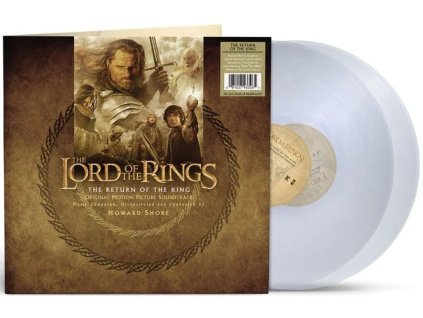 Le Seigneur des anneaux Le Retour du Roi 2003 Bande originale double vinyle transparents