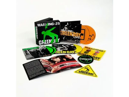 GREEN DAY - WARNING (25TH ANNIVERSARY DELUXE EDITION) - 4CD