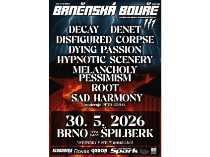 BRNĚNSKÁ BOUŘE - BACK TO THE ROOTs (E-TICKET)