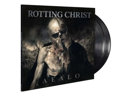 rotting christ aealo re recorded black lp