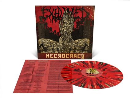 EXHUMED - NECROCRACY (BLOOD RED SPLATTER VINYL) - LP