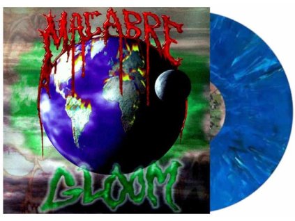 macabre gloom blue marbled lp