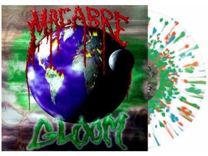 macabre gloom clear green orange blue splatter lp
