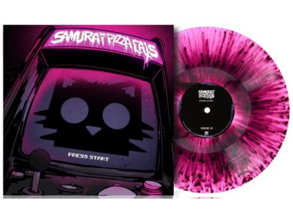 93407 samurai pizza cats pink lilac splatter lp vinyl napalm records