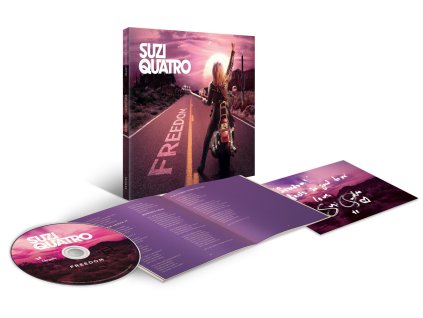 CRCX2315 SuziQuatro Freedom LtdEdition 3D Pack WithPostcard