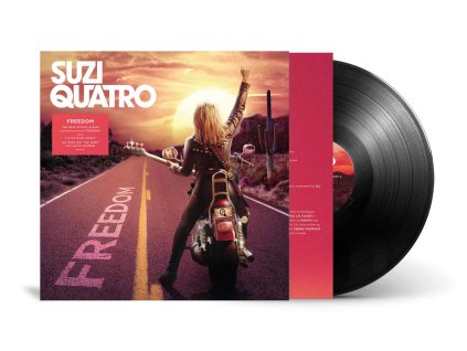 CRV2315 SuziQuatro Freedom LP 3D Pack Sticker