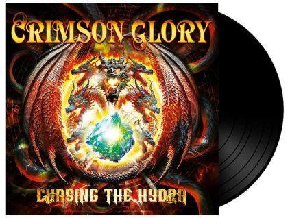crimson glory chasing the hydra black lp