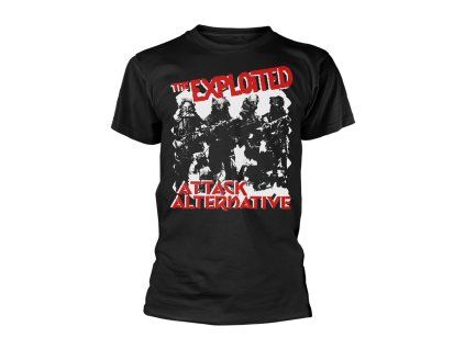 EXPLOITED, THE - ATTACK - TRIKO (Barva Černá, Velikost S)