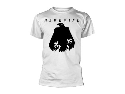 HAWKWIND - EAGLE (WHITE) - TRIKO (Barva Bílá, Velikost S)